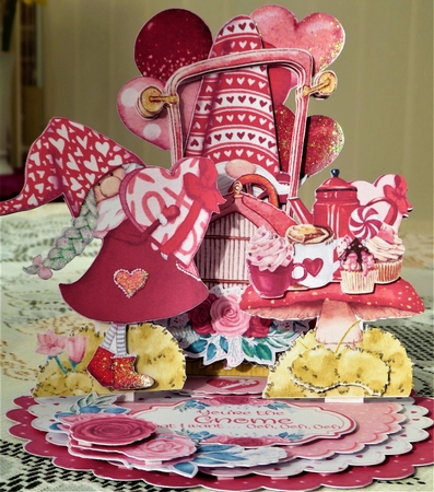 Youre the Gnome that I Want #2 Triple Easel Card Kit by MELLONIE-DAWN ADAMS