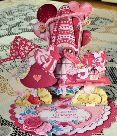 Youre the Gnome that I Want #2 Triple Easel Card Kit by MELLONIE-DAWN ADAMS