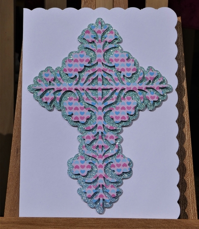 Folk Art Flower Crosses by MELLONIE-DAWN ADAMS