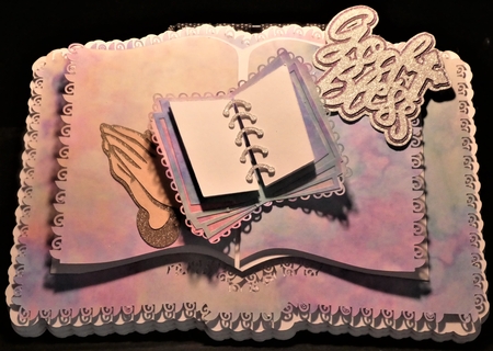Sympathy Book Card & Box by MELLONIE-DAWN ADAMS