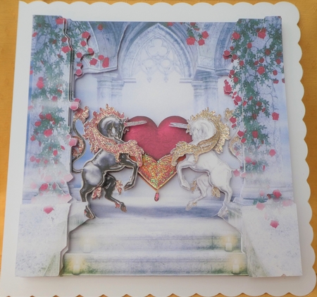 Love Hearts & Valentines - Heart Unicorn Guardians 62 +tag+ by MELLONIE-DAWN ADAMS