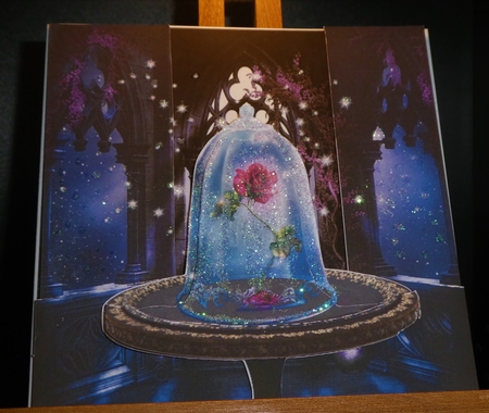 Fairy Tales - The Enchanted Rose - Tale As Old As Time 4 - Special 3D Decoupage + Insert & Tag by MELLONIE-DAWN ADAMS