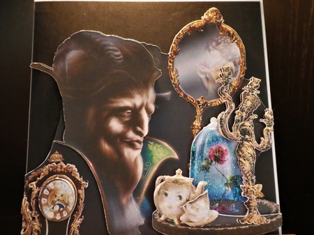 Fairy Tales - The Enchanted Rose - Tale As Old As Time 11 - Special 3D Decoupage + Insert & Tag by MELLONIE-DAWN ADAMS