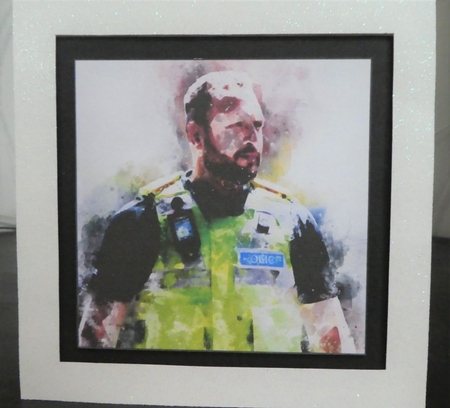 water color Toppers collection - policeman by MELLONIE-DAWN ADAMS