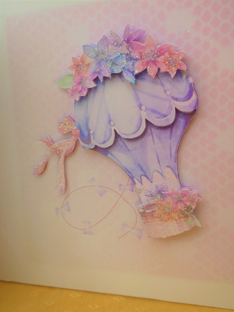 APERTURE FRONT 7x7 CARD KIT - Flowers In the Sky by MELLONIE-DAWN ADAMS