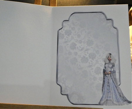 Matching insert for the design sheet - The Ice Princess by MELLONIE-DAWN ADAMS