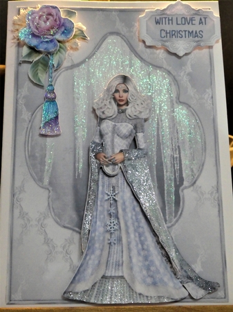 Matching insert for the design sheet - The Ice Princess by MELLONIE-DAWN ADAMS
