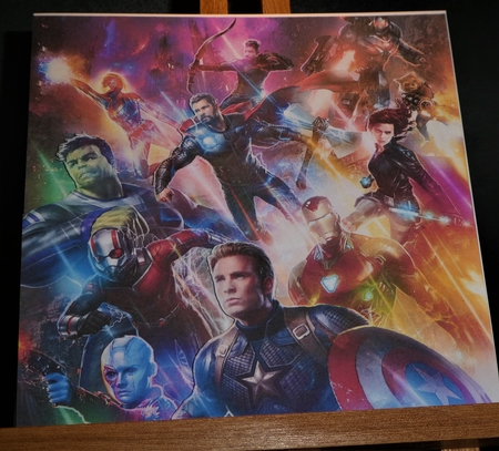 The Avengers End Game 8x8 Quick Card by MELLONIE-DAWN ADAMS