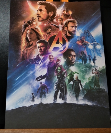 The Avengers Infinity War  Quick Card  by MELLONIE-DAWN ADAMS