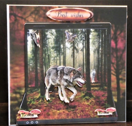 woodland wolves by MELLONIE-DAWN ADAMS