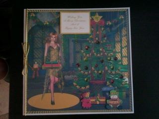 Preparing for Christmas 8x8 Topper/quick Card by Josephine Fletcher