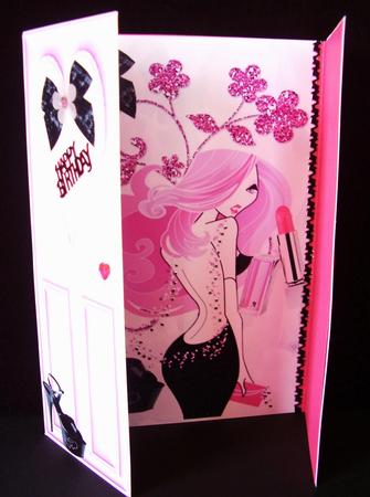 Classy Lady, Gatefold by Michaela Squires