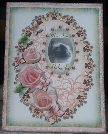 On Your Special Day Large Double-layered Card 2 by Misha Saillant