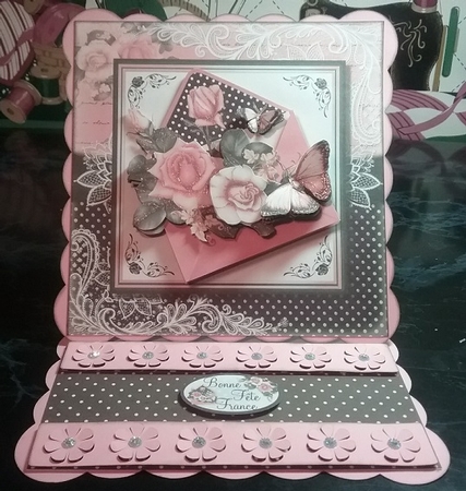 The Rose Filled Letter by Micheline Saillant