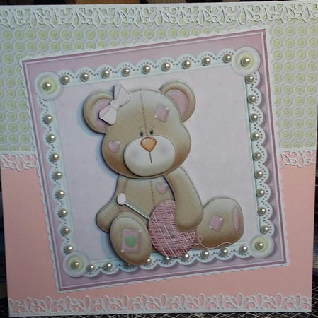 Little Sewing Ted  by Michelle Bee