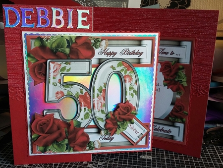 Special Ages Floral - 50 Today by Michelle Bee