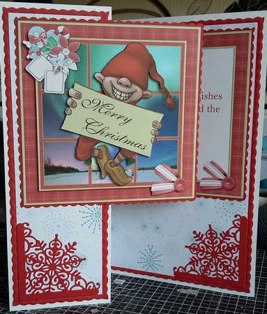 Nisse Christmas Card Mini Kit by Michelle Bee