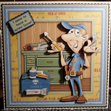 DIY MEN 7.5 Decoupage & Inserts Bumper Kit by Michelle Bee