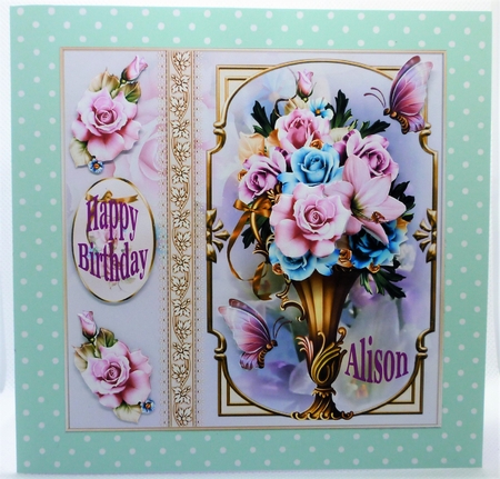 Floral Vase Mini Page Kit by Michelle Chivers