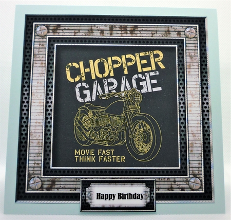 Vintage Motorbike Logo Exclusive Bumper Kit by Michelle Chivers