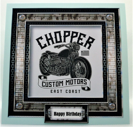 Vintage Motorbike Logo Exclusive Bumper Kit by Michelle Chivers