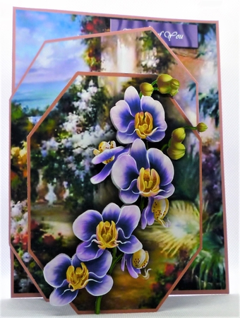 Concertina Front - Floral Vista by Michelle Chivers