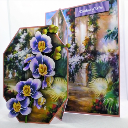 Concertina Front - Floral Vista by Michelle Chivers