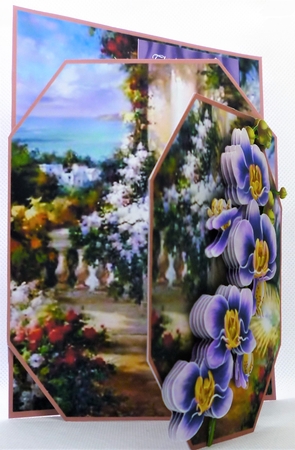 Concertina Front - Floral Vista by Michelle Chivers