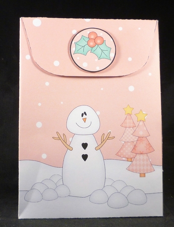 3D Christmas Santa Gift Bag Mini Kit by Michelle Chivers