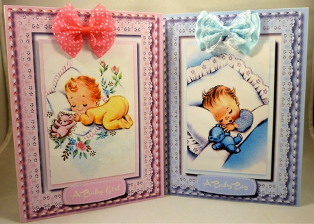A5 Beautiful Baby Boy and Girls Bumper Kit by Michelle Chivers