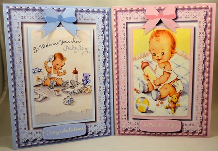 A5 Beautiful Baby Boy and Girls Bumper Kit by Michelle Chivers