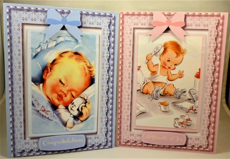 A5 Beautiful Baby Boy and Girls Bumper Kit by Michelle Chivers
