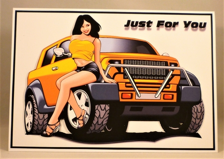 Sexy Car & Girl 4 Hot! Hot! by Michelle Chivers