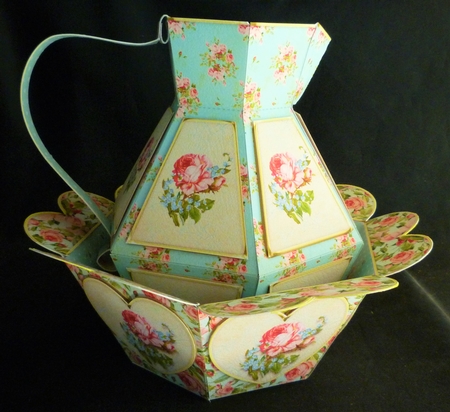 Shabby Chic French Jug/vase/urn & Bowl Kit by Michelle Chivers