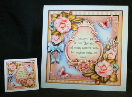 Camelia Verse Card Front Kit by Michelle Chivers
