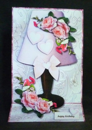 Romantic Lamp in Pink Mini Kit by Michelle Chivers