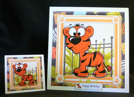 Tiggerific Birthday! 8x8 Mini Kit by Michelle Chivers