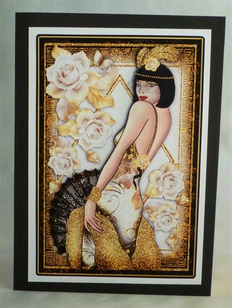 Glitter Flapper Topper by Michelle Chivers