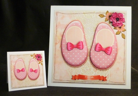 Bundle of joy cardtopper 880 by Michelle Chivers