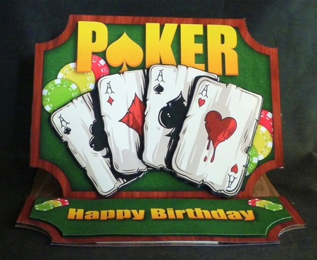 Poker Easel by Michelle Chivers