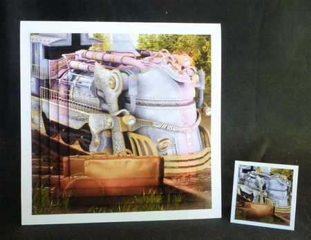 The Old Victorian Train Station 20 - Travel Adventures Insert & Tag by Michelle Chivers