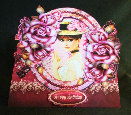 Over the Edge Pink Roses & Parisian BeautyMini Kit by Michelle Chivers
