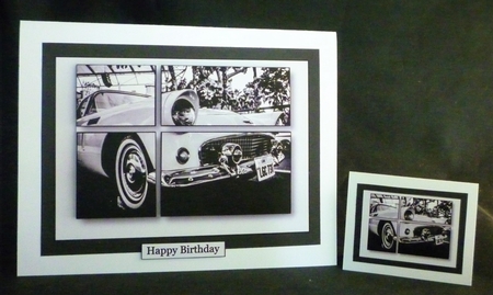 Classic Car monochrome by Michelle Chivers