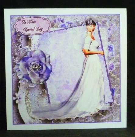 lady in the white dress by Michelle Chivers