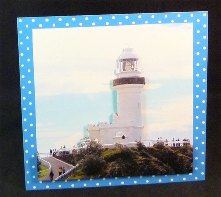 Lighthouse  -  3D Decoupage + Insert & Tag by Michelle Chivers