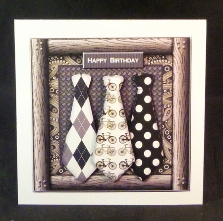 Male card Ties by Michelle Chivers
