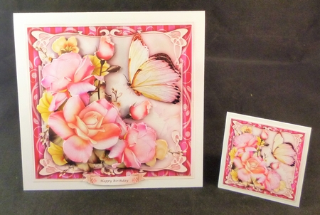 Soft Pink Bouquet Roses Mini Kit by Michelle Chivers