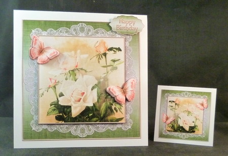 Vintage Roses Topper Kit 924 by Michelle Chivers