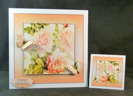 Vintage Roses Topper Kit 925 by Michelle Chivers