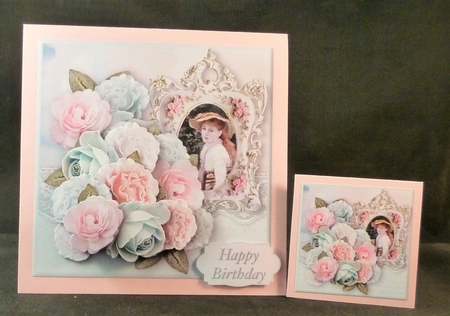 Picture of Youth Decoupage Card Front by Michelle Chivers